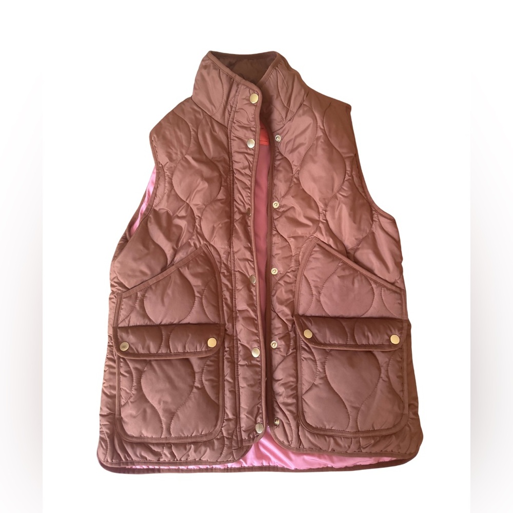 Lightweight J. Crew Signature Puffer Vest